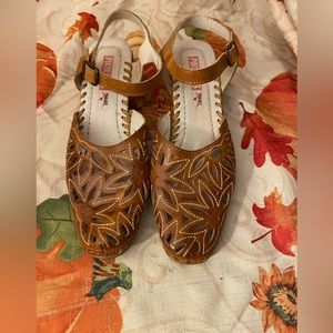 Pikolinos sandals women size 6.5 brown